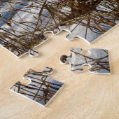Winterzonnepuzzel Legpuzzel (Zijkant)