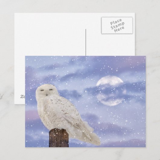 Winterzonnewende Briefkaart (Voorkant / Achterkant)