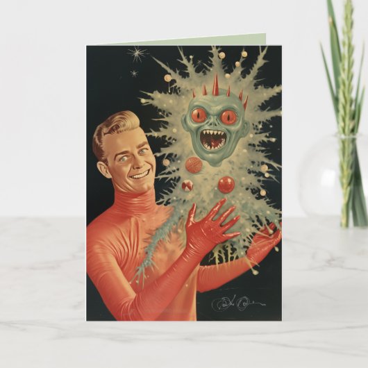 Winterzonnewende Feestdagen Kaart (Voorkant)