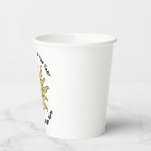 Winterzonnewende gedicht papieren bekers (Links)