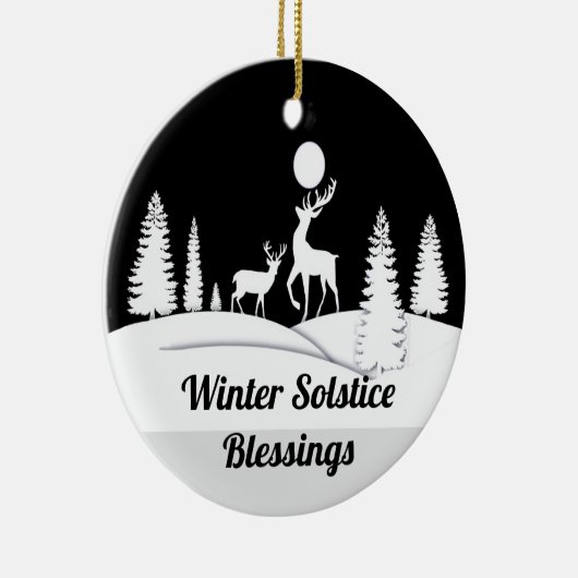 winterzonnewende keramisch ornament (Rechts)