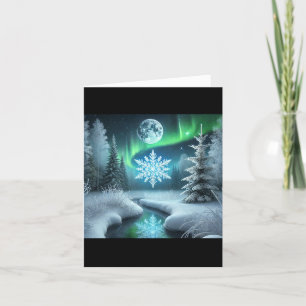 Winterzonnewende kerstkaart feestdagen kaart