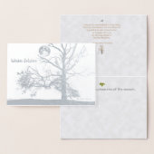 Winterzonnewende: Prospect Park-vakantie Folie Kaarten (Display)