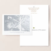 Winterzonnewende: Prospect Park-vakantie Folie Kaarten (Display)