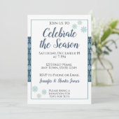 Winterzonnewende Uitnodiging (Staand voorkant)