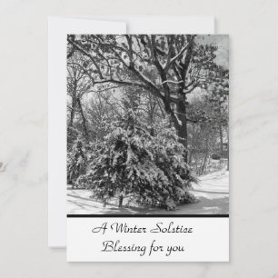 Winterzonnewende Zegen Plat Kaart