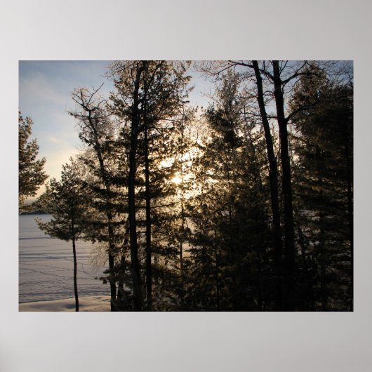 Winterzonsondergang 2008 poster (Voorkant)