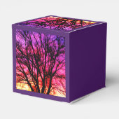 Winterzonsondergang Bedankdoosjes (Achterkant)