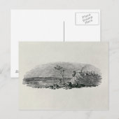 Winterzonsondergang Briefkaart (Voorkant / Achterkant)