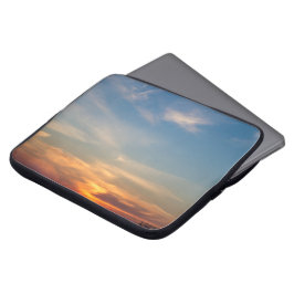 Winterzonsondergang Laptop Sleeve