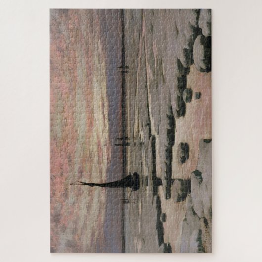 Winterzonsondergang Legpuzzel (Verticaal)