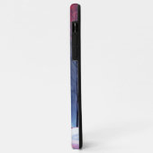 Winterzonsondergang met besneeuwde bomen Case-Mate iPhone case (Achterkant/links)