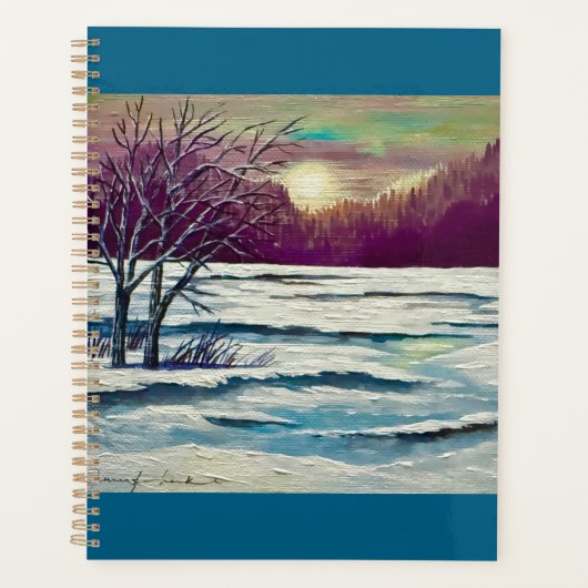 Winterzonsondergang Planner (Voorkant)