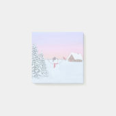 winterzonsondergang post-it® notes (Voorkant)