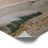 Winterzonsondergang Poster (Hoek)