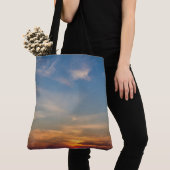Winterzonsondergang Tote Bag (Dichtbij)