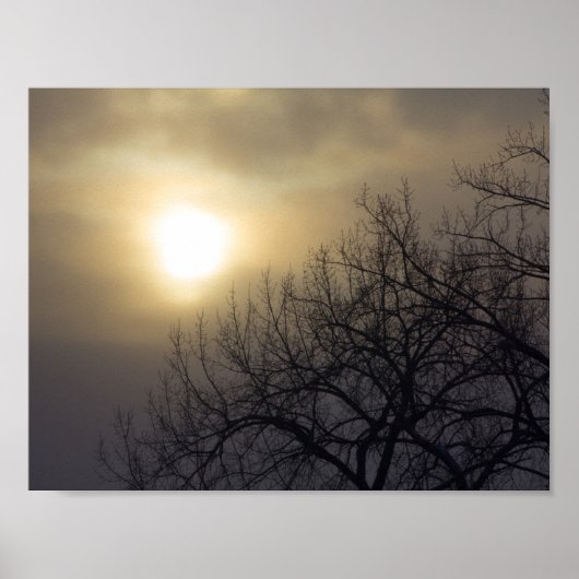 Winterzonsopgang, Ohio Poster (Voorkant)