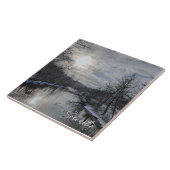 Winterzonsopkomst bij CVNP Tegeltje (Zijkant)