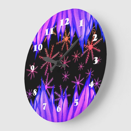 Winterzweten wandklok (Hoek)