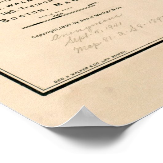  Winthrop, Chelsea, East Boston & Revere MA Poster (Hoek)