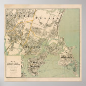  Winthrop, Chelsea, East Boston & Revere MA Poster (Voorkant)