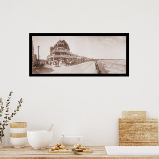 Winthrop, MA Foto 1904 Poster (Keuken)