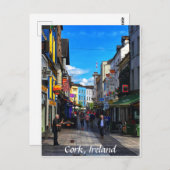 Winthrop Street, Cork, Ierland Briefkaart (Voorkant / Achterkant)