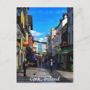 Winthrop Street, Cork, Ierland Briefkaart