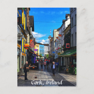 Winthrop Street, Cork, Ierland Briefkaart