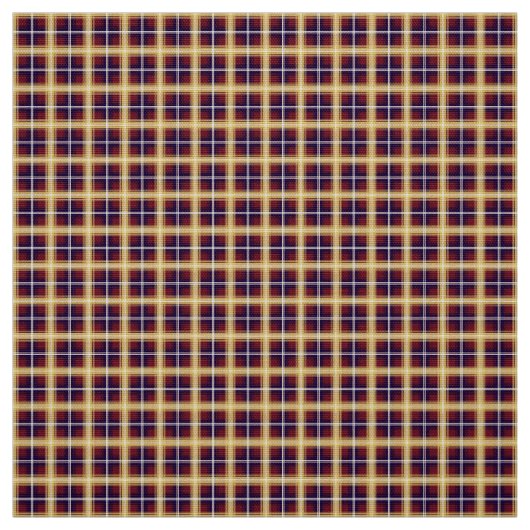Winthrop University Tartan Stof (Swatch)