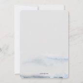 Wintry Days Kerstfeestay Fotokaart Feestdagenkaart (Achterkant)