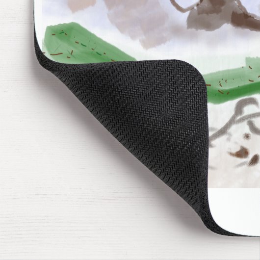 Wintry Mix Mousepad Muismat (Hoek)