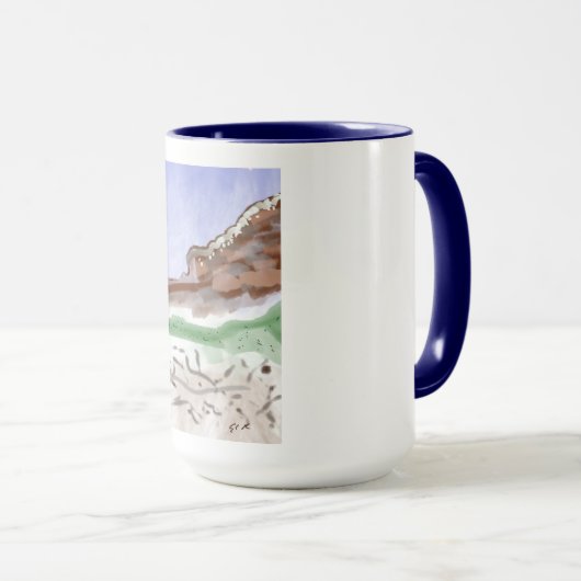 Wintry Mix Mug Mok (Voorkant rechts)