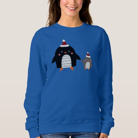 Wintry Penguins Trui (Voorkant)