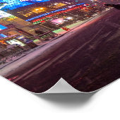 Wintry Times Square Poster (Hoek)