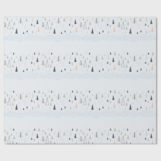 Wintry Wrapping Paper Cadeaupapier (Vlak)