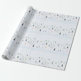 Wintry Wrapping Paper Cadeaupapier