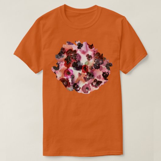 WIP FLOWERS BLUSH T-SHIRT (Design voorkant)