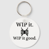 WIP het Goed - Gehaakte {Licht} Sleutelhanger (Voorkant)