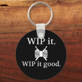 WIP het Goed - Gehakt {Donker} Sleutelhanger (Voorkant)