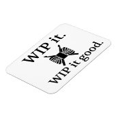 WIP het Goede Gehaakte Kraft Magneet (Linkerzijde)