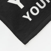 Wipe It Down Fitness Motivation Art Fleece Deken (Hoek)