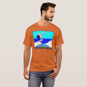 Wipe Out King retro T-shirt (Voorkant volledig)