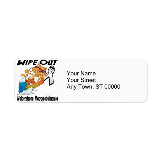 Wipel uit Waldenstroms Macroglobulinemie Etiket (Voorkant)