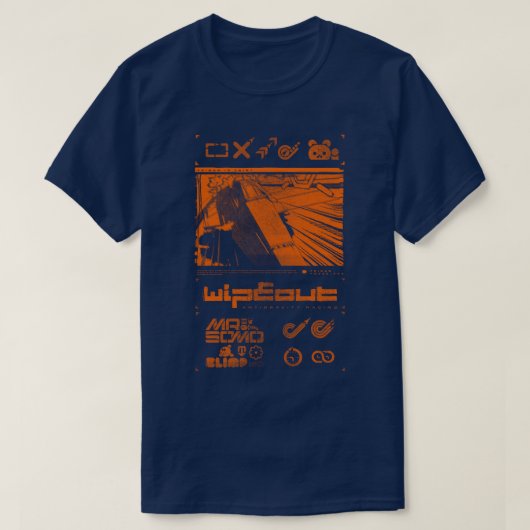 Wipeout Fury Feisar Streetwear Art T-shirt (Design voorkant)