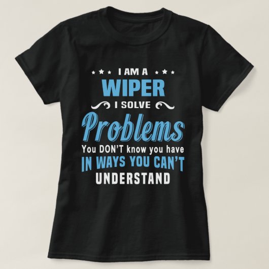 Wiper T-shirt (Design voorkant)