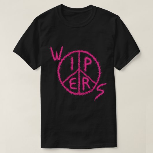 Wipers Band Logo Classic T-Shirt (Design voorkant)