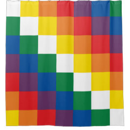 Wiphala Douchegordijn