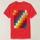 Wiphala Flag Indigenous Peoples T-shirt (Design voorkant)