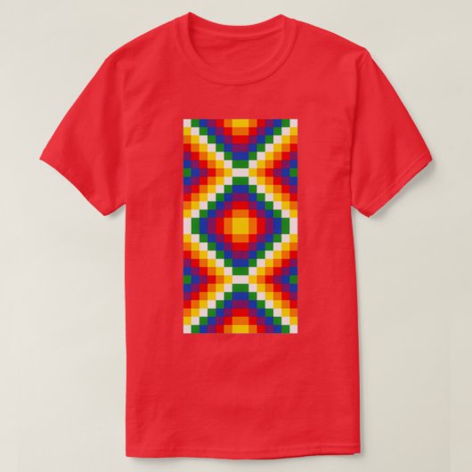 WIPHALA T-SHIRT (Design voorkant)
